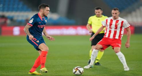 أشبيلية يهزم ألميريا ويتأهل لنصف نهائي كأس ملك إسبانيا